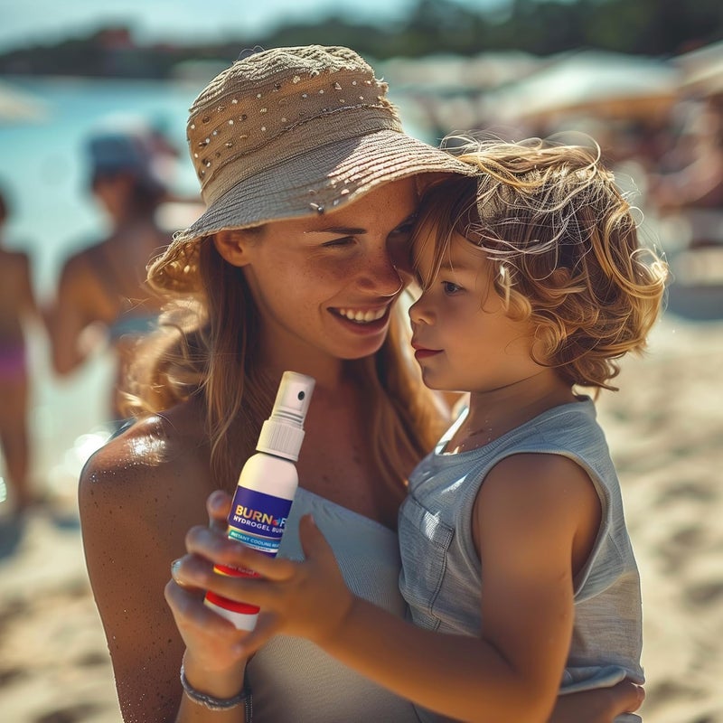 BURNFIX ® Hydrogel Burn Spray – 2 Pack (120ml Each) | Fast Cooling Relief for 1st & 2nd Degree Burns, Sunburns & Scalds | Doctor Recommended, Soothes & Hydrates Skin | Safe for Kids & Adults (2) - Image 5